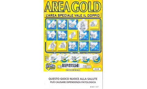 AREA GOLD (BB31-057)  Nu. Catalogo - 5-193