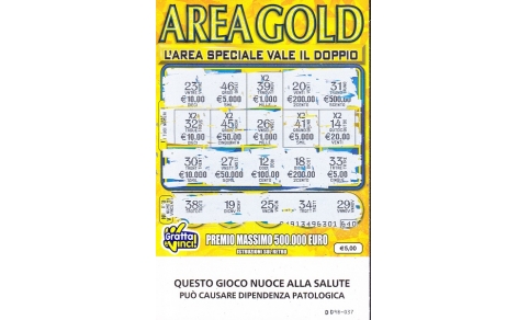 AREA GOLD (DD98-037)  Nu. Catalogo - 5-195