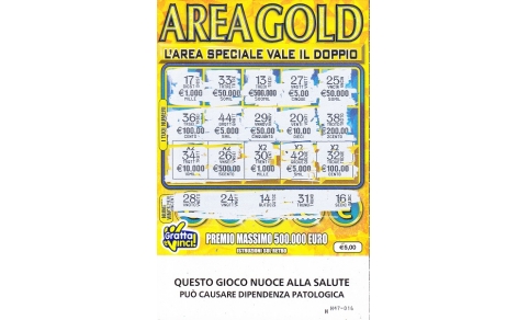 AREA GOLD (HH47-016)  Nu. Catalogo - 5-199