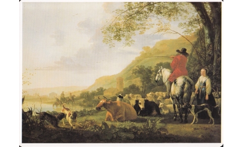 Cuyp Aelbert - Paesaggio fluviale