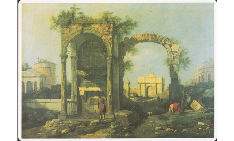 Canaletto - Capriccio architettonico