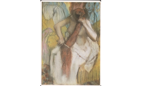 Degas Edgar - Donna che si pettina