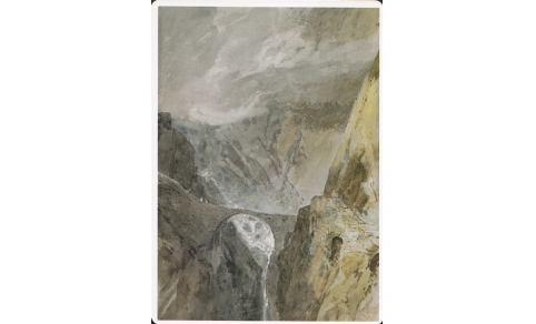 Turner William - San Gottardo. Il ponte del diavolo 1803-1804