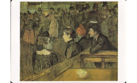 Toulouse-Lautrec - Ballo al Moulin De La Galette 1889