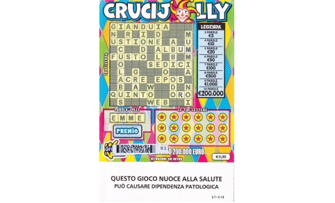 Crucijolly (67-018) 3058- Nu. Catalogo 3-449 (EMME)