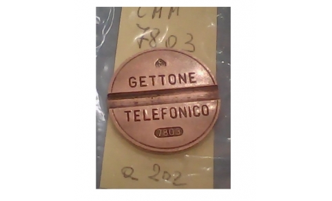 Get.Tel.-7803 (a202) Gettoni Telefonici C.M.M.