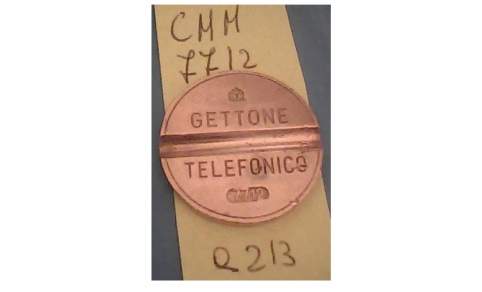 Get.Tel.-7712 (a213) Gettoni Telefonici C.M.M.