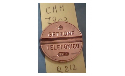 Get.Tel.-7903 (a212) Gettoni Telefonici C.M.M.