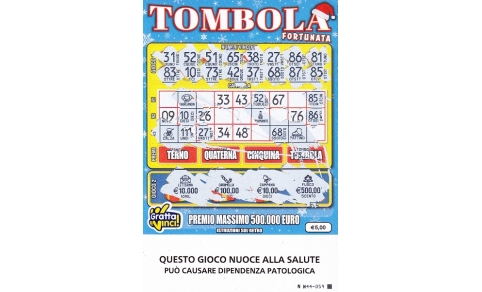 Tombola Fortunata (NN44-059) 3076 RARO