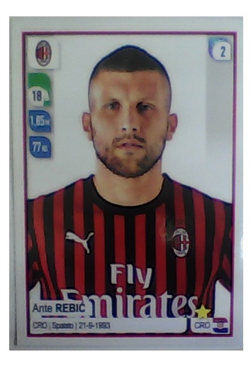 344 - Calciatori figurine Panini 2019/2020