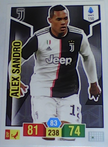 150 - Alex Sandro - XL Adrenalyn 2019/20 calciatori Panini