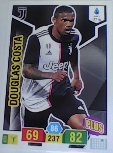 157 bis - Douglas Costa - XL Adrenalyn 2019/20 calciatori Panini