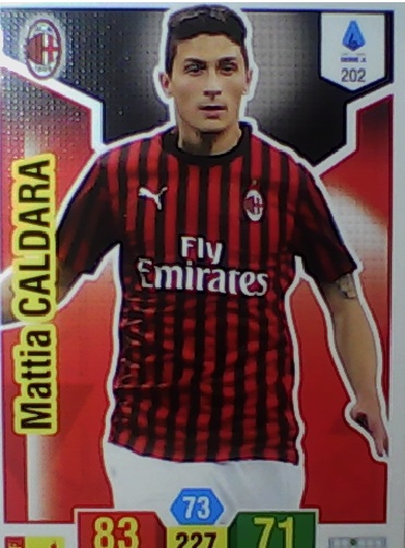 202 - Mattia Caldara - XL Adrenalyn 2019/20 calciatori Panini