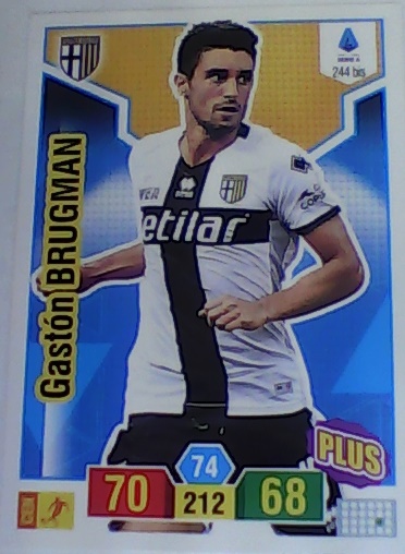 244 bis - Gastn Brugman - XL Adrenalyn 2019/20 calciatori Panin