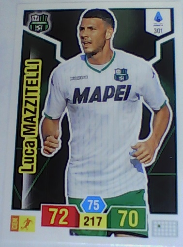 301 - Luca Mazzitelli - XL Adrenalyn 2019/20 calciatori Panini