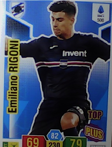 500 - Emiliano Rigoni - XL Adrenalyn 2019/20 calciatori Panini