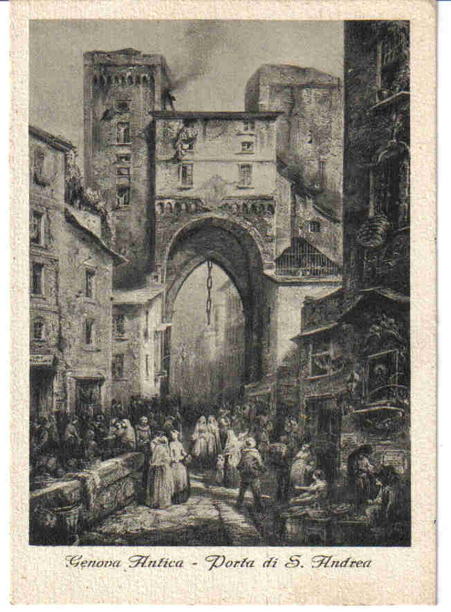 Genova Antica - Porta di S.Andrea