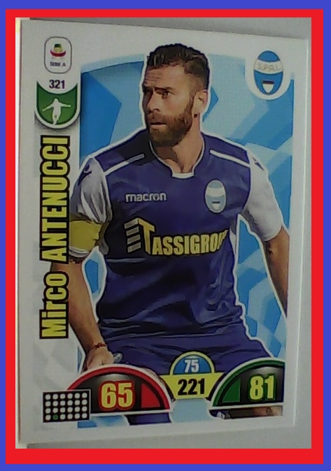 321 - Mirco ANTENUCCI - XL Adrenalyn 2018/19 calciatori Panini