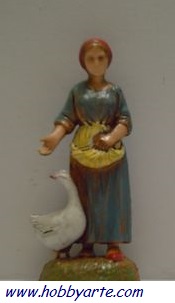 Contadina con oca 6