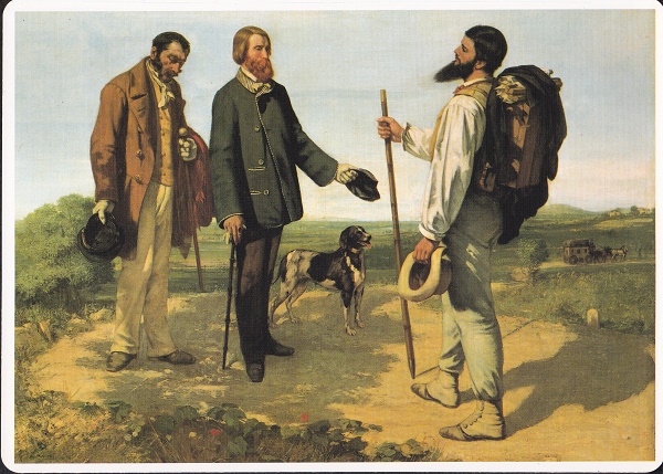 Courbet Gustave - Bonjour Monsieur Courbet