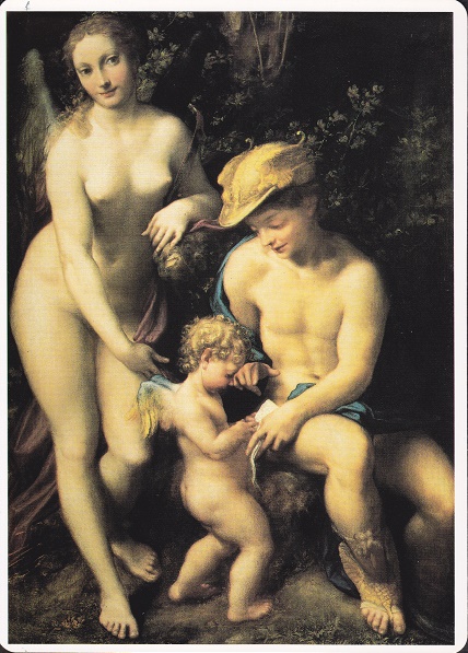 Correggio Antonio - Educazione in Amore