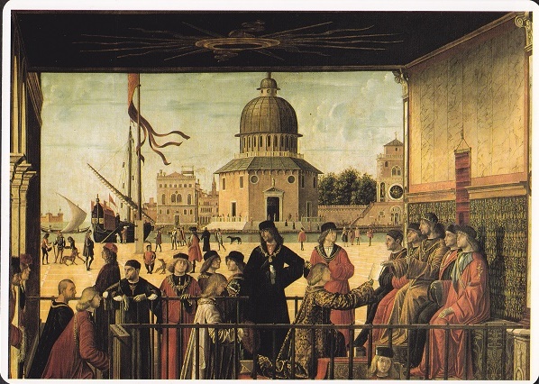 Carpaccio Vittore - Arrivo degli Ambasciatori