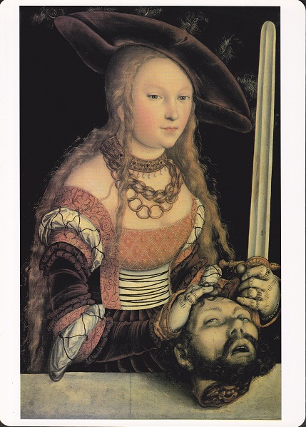 Cranach Lucas - Giuditta con la testa di Oloferne