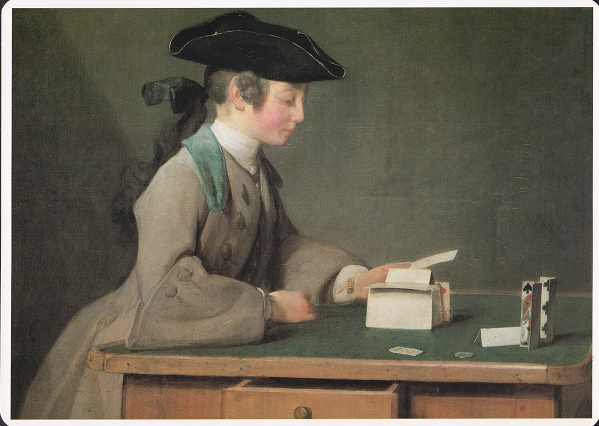 Chardin Jean-Baptiste - Castello di carte