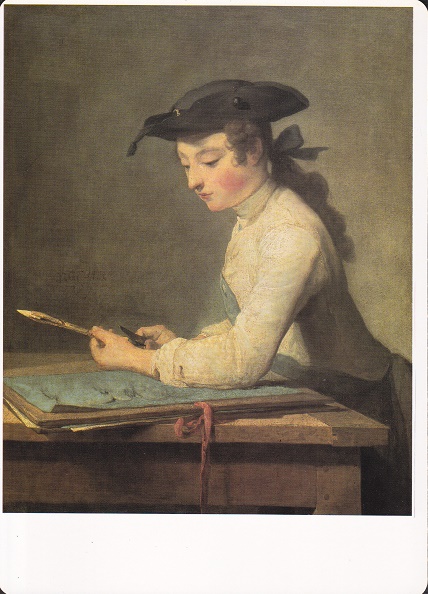 Chardin Jean-Baptiste - Giovane disegnatore