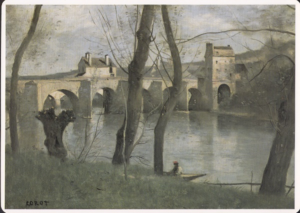 Corot Jean-Baptiste-Camille - Il ponte di Mantes