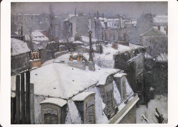 Caillebotte Gustave - Toits Sous la Neige