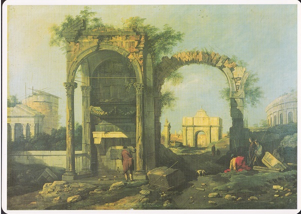 Canaletto - Capriccio architettonico