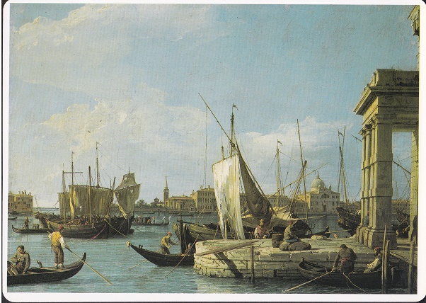 Canaletto - La punta della Dogana