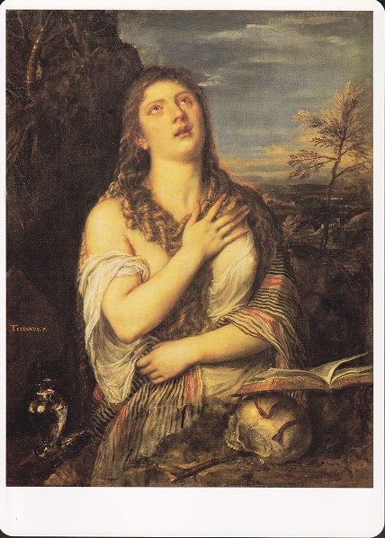 Tiziano - Maddalena penitente 1565 ca.
