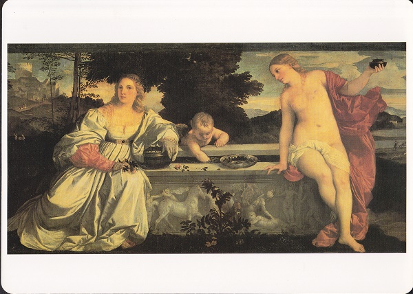 Tiziano - Amor Sacro e Amor Profano 1515 ca.