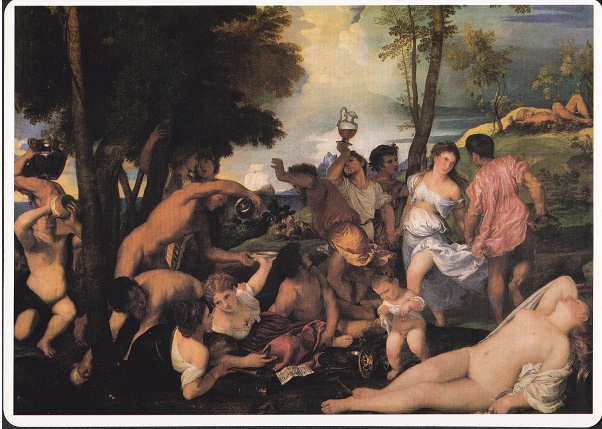 Tiziano - Baccanale 1518-1519