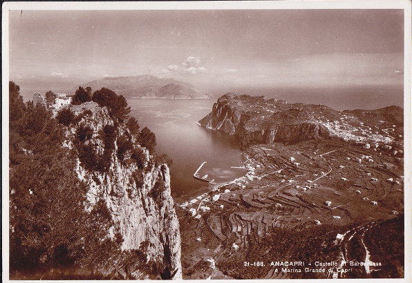 Capri (ca24-12) Anacapri, Castello - NV