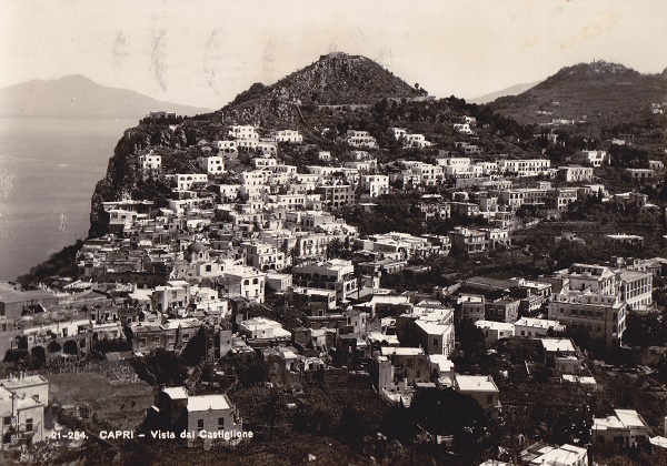 Capri (ca24-39) Panorama - Viaggiata 1959