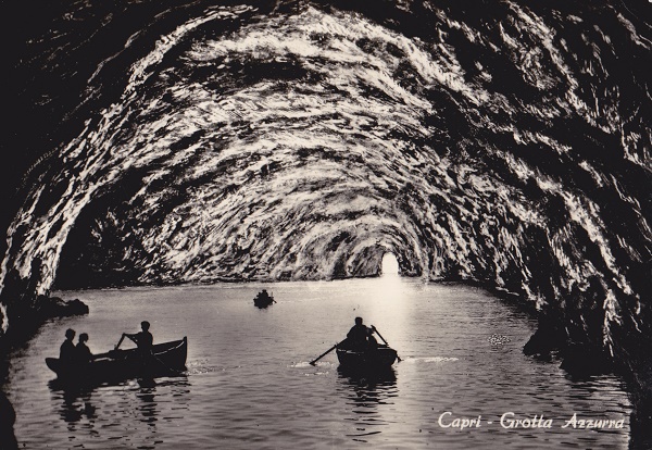 Capri (ca24-40) Grotta Azzurra - Viaggiata