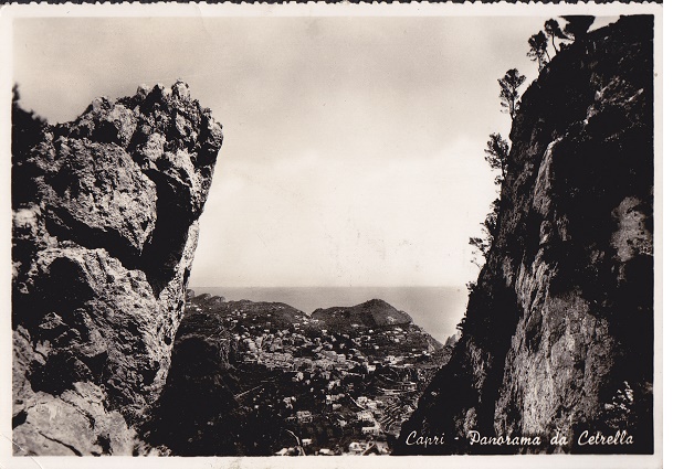 Capri (ca24-54) Panorama - Viaggiata 1948