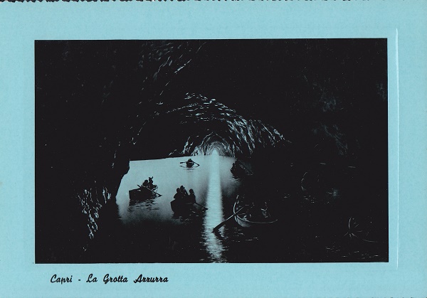 Capri (ca24-59) Grotta Azzurra - Viaggiata 1950