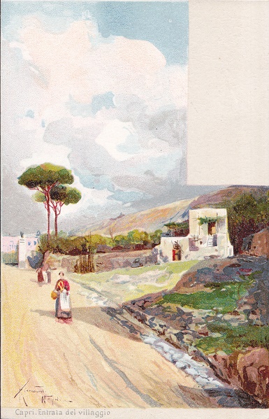 Capri (ca24-63) Strada del Villaggio - NV