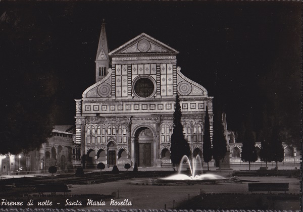 Firenze (24-1) Santa Maria Novella - Viaggiata 1957