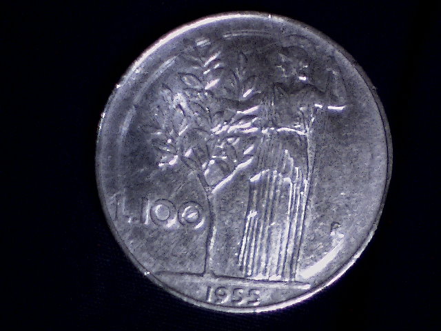 Lire 100 1955 - (a10)