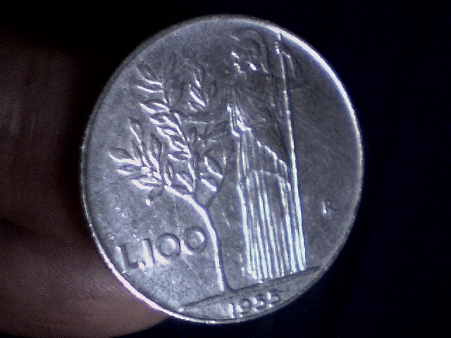 Lire 100 1955 - (a8)