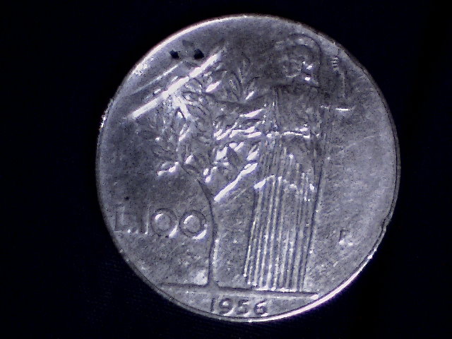 Lire 100 1956 - (a10)
