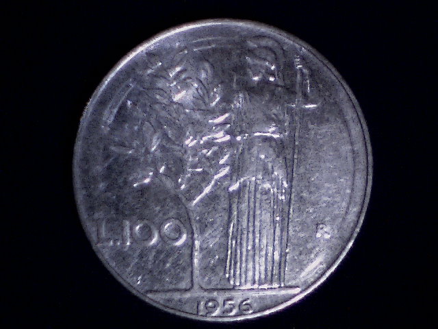 Lire 100 1956 - (a12)