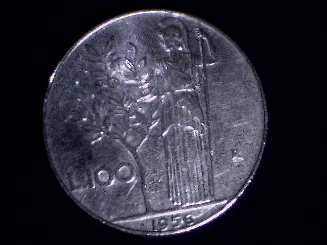 Lire 100 1956 - (a16)