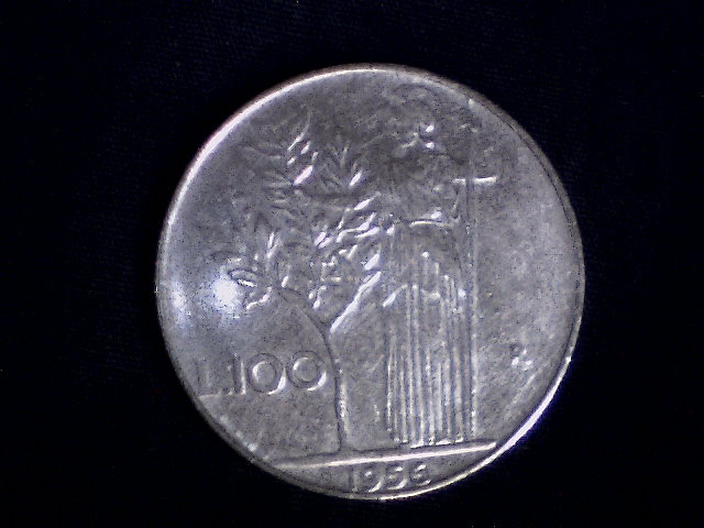 Lire 100 1956 - (a23)