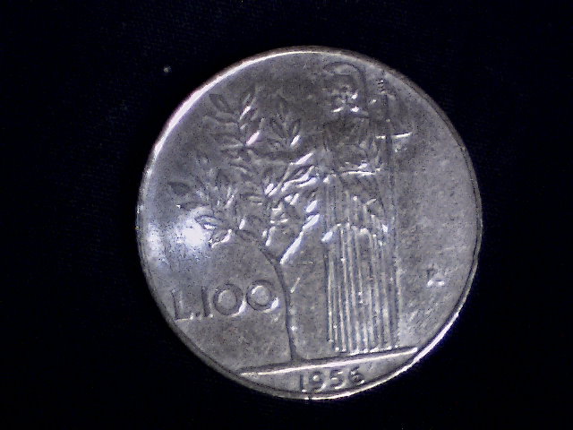 Lire 100 1956 - (a26)